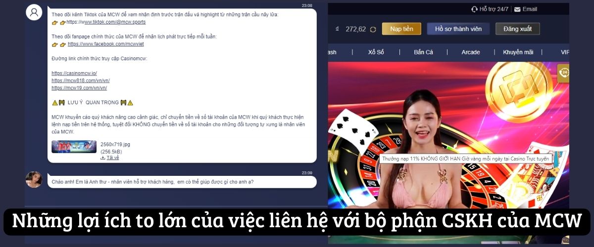 Những lợi ích to lớn của việc liên hệ với bộ phận CSKH của MCW