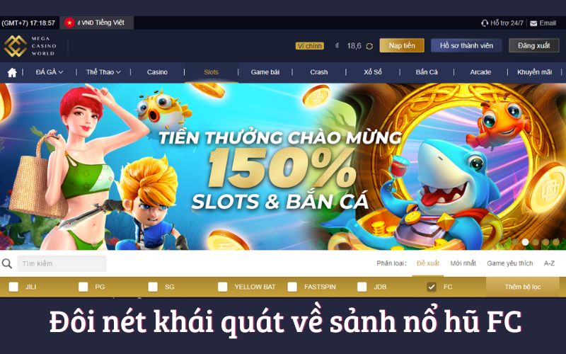 Nổ Hũ FC - Sảnh Chơi Slots Đỉnh Cao Tại MCW